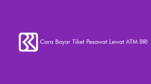 Cara Bayar Tiket Pesawat Lewat Atm Bri Bisa Kapan Saja